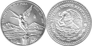 Mexico moneda 1/4 onza 2003