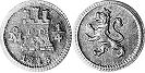 coin Mexico 1/4 real 1813