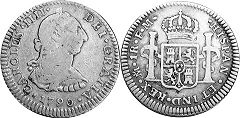 coin Mexico 1 real 1790