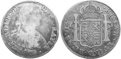 coin Mexico 4 reales 1809