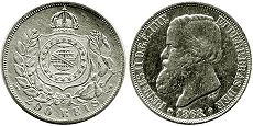 moeda brasil 200 reis 1868