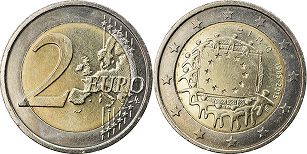 mynt Irland 2 euro 2015