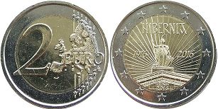 mynt Irland 2 euro 2016