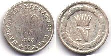 Kingdom of Italy 10 centesimi 1813