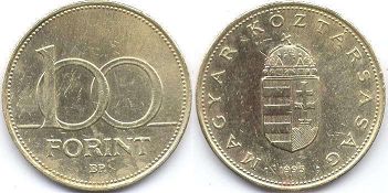 Mađarska 100 forint 1995