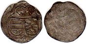Münze Kärnten 2 Pfennig 1614