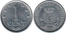 coin Netherlands Antilles 1 cent 1979