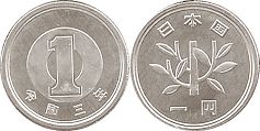 japanese coin 1 yen 2021