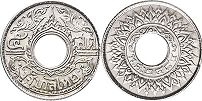 coin Thailand 5 satang 1941