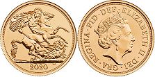 UK coin 1/2 sovereign 2020