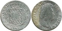 Münze Bayern 6 Kreuzer 1835