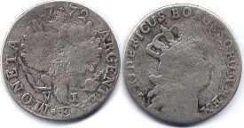 Prussia 6 grosze 1772