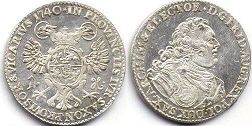 Saxony 1/24 taler 1740