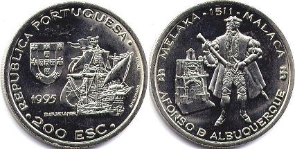 Portugal 200 escudos 1995