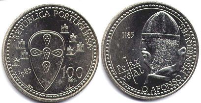 Portugal 100 escudos 1985