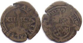 Liege 12 sols 1594