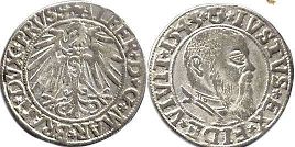 Prussia grosze 1543