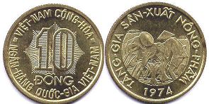 South 越南 10 东 1974