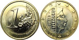 munt Luxemburg 2 euro 2018