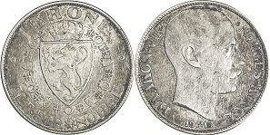 coin Norway 1 krone 1915