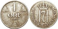 mynt Norge 1 öre 1919