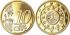 Münze Portugal 20 Euro Cent 2008