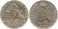 coin Belgium 1 centime 1912