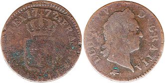 moneda Francia 1 sol 1772