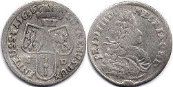 Prussia 3 grosze 1696