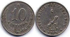 Paraguay 10 centavos 1903