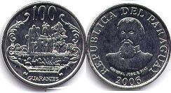 Paraguay 100 guaranies 2006