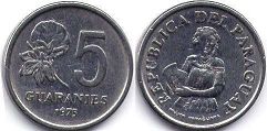 Paraguay 5 guaranies 1979