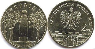 Polska 2 zlote 2008