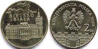 Polska 2 zlote 2008