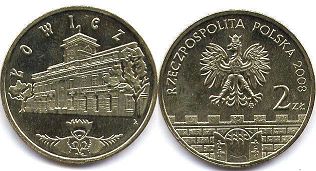 Polska 2 zlote 2008
