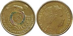 australian commemmorative coin coloured 2 dollars 2016