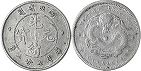 coin chinese silver 10 cents 1895