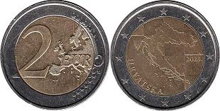 coin Croatia 2 euro 2023