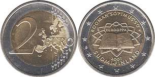 coin Finland 2 euro 2009 coin Finland 2 euro 2007