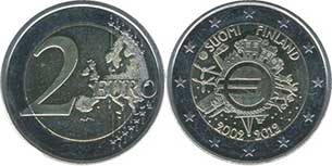 coin Finland 2 euro 2012 coin Finland 2 euro 2012