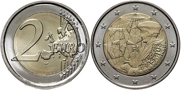 coin Finland 2 euro 2022 coin Finland 2 euro 2022