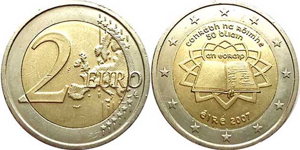 coin Ireland 2 euro 2007 coin Ireland 2 euro 2007