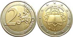 coin Italy 2 euro 2007 coin Italy 2 euro 2007