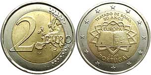 coin Portugal 2 euro 2007