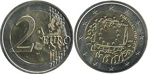 coin Portugal 2 euro 2015 coin Portugal 2 euro 2015