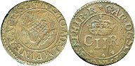 coin Scotland 2 pence 1632-1639
