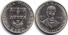 Portugal 2.5 escudos 1977