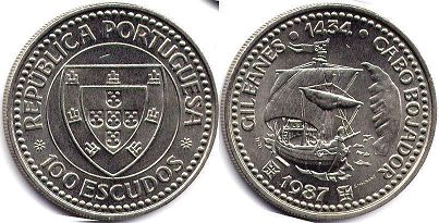 Portugal 100 escudos 1987