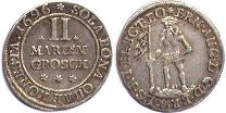Brunswick-Luneburg-Calenberg 2 mariengroschen 1696
