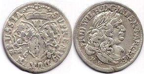 Prussia 6 grosze 1681